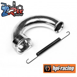EXHAUST HEADER (SILVER)
