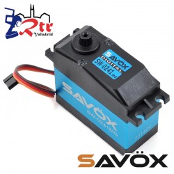 Servo Savox 40Kg SW-0241MG+1/5 Digital High Voltage Piñoneria Metálica