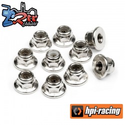 FLANGED LOCK NUT M3 (10pcs)