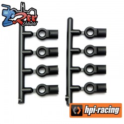ROD END 4.8 X 10MMSHORT(8 PCS)