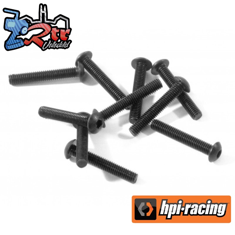 ARRMA Ersatzschrauben Set | 10x M3 X 18 Mm Halbrundkopfschrauben | Für ARRMA RC-Modelle Wie Den Nero 6S BLX