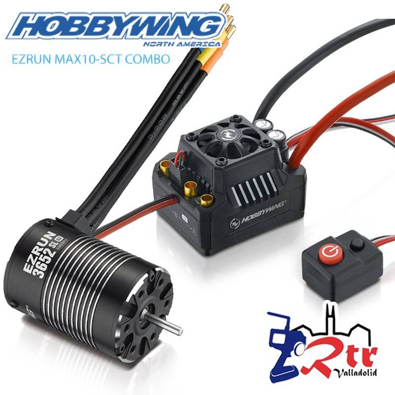 Hobbywing Ezrun MAX10 Combo 4000kV Sin Sensores