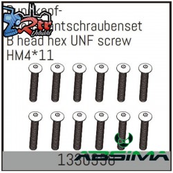 B head hex UNF screwHM4*11