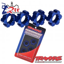 Tuercas Hexagonales azules 4 Und tra7756X