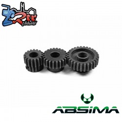 Steel Pinion Module 0.6 - 24T eje de 5mm