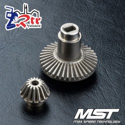 Juego de engranajes cónicos MST 36Z/15Z MST310100
