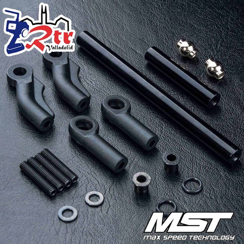 Conjunto varillaje dirección aluminio negro CMX/CFX MST210566BK