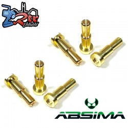 Bananas Bullet Plugs 4/5mm 6 unidades