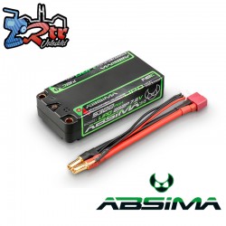 Batería Absima Lipo 5300 Mah Competition shorty HV 140C/2S2P HC 5mm