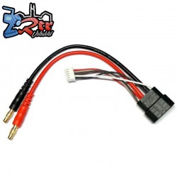 Cable de carga Traxxas 4s con banana 4mm