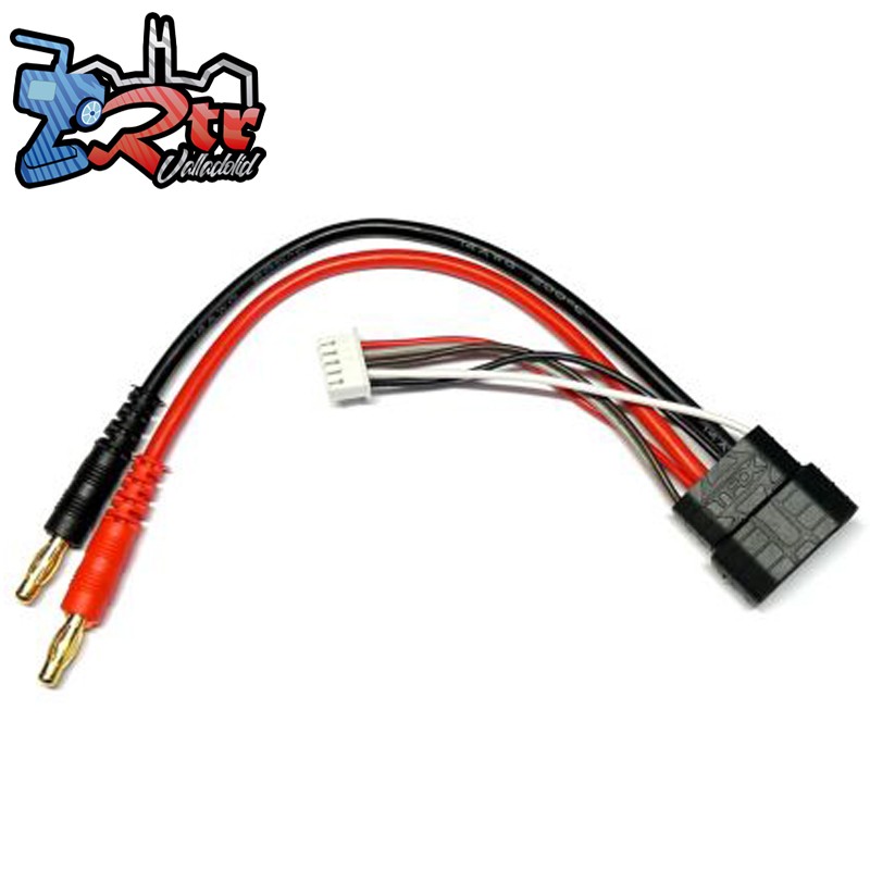 Cable de carga Traxxas 4s con banana 4mm
