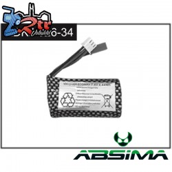 7.4V Li-Ion Battery 600mAh