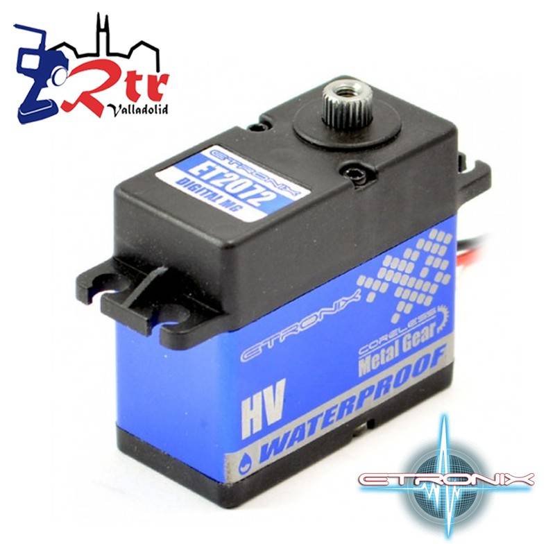 Servo Etronix 30.3 Kg 0.09 Seg Waterproft  Piñoneria Metálica