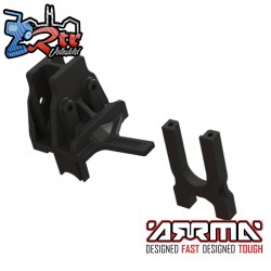 Soporte y cubierta del diferencial central Arrma ARA-2041