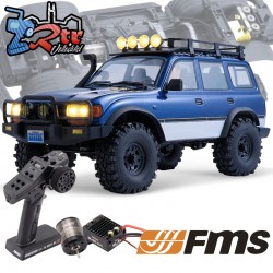 FMS Toyota Land cruiser LC80 FCX10Pro Azul 4x4 1/10 RTR...