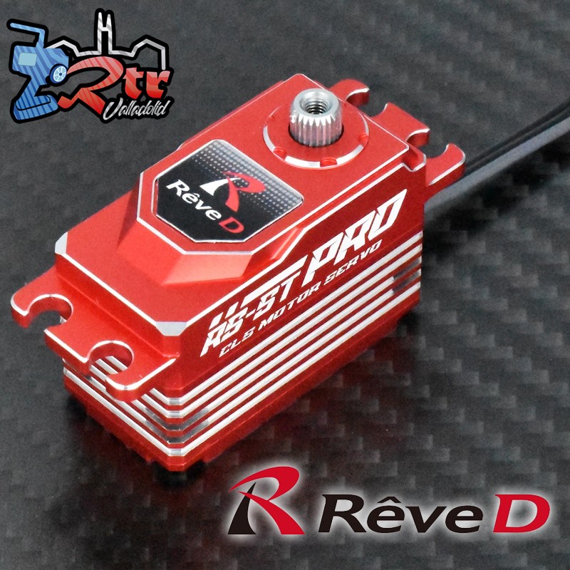 Servo Reve D PRO 18Kg  Bajo Perfil Programable RWD Drift Spec Brushless Rojo