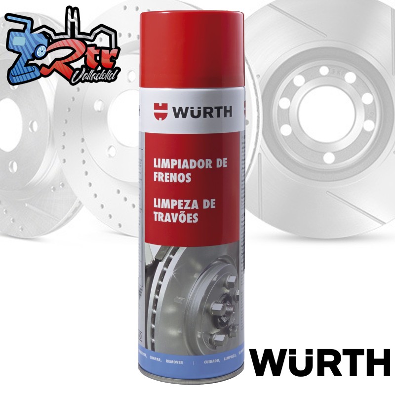 Limpiador de frenos Wurth en spray 500ml