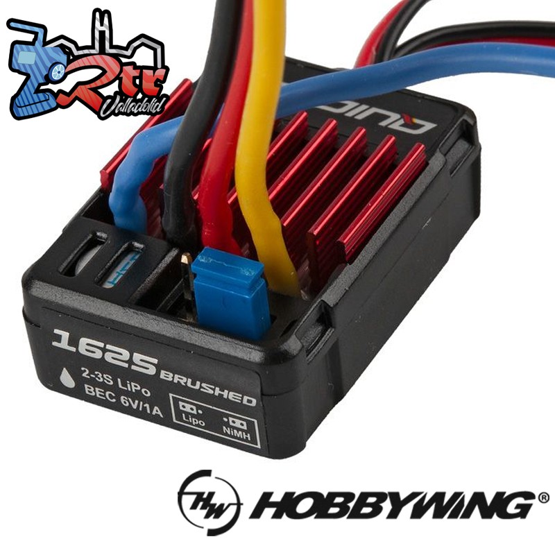 Hobbywing QuicRun WP 1625 Escobillas 25A ESC 1/16 y 1/18