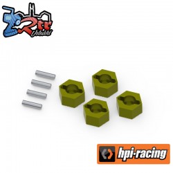7mm Hex Hub Set (Brass-4pcs)