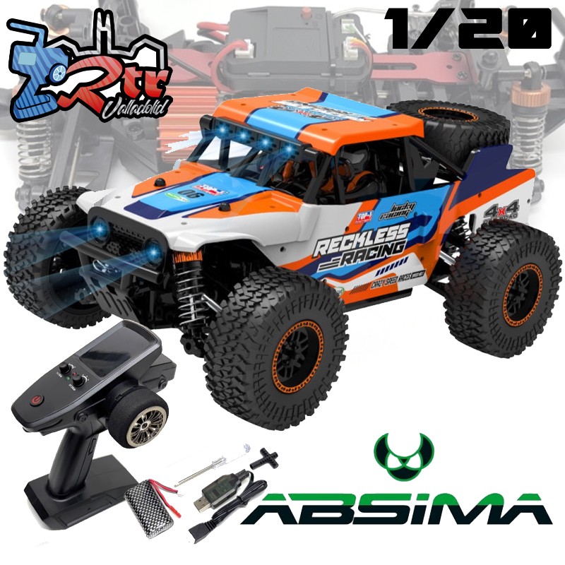 1:20 Rock Racer "Reckless" orange 4WD RTR