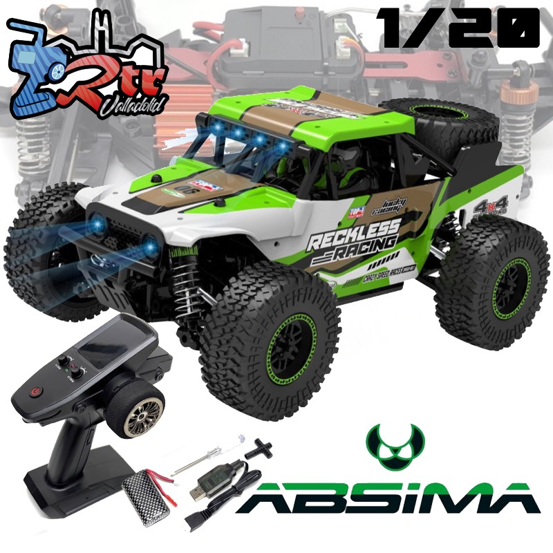 1:20 Rock Racer "Reckless" green 4WD RTR