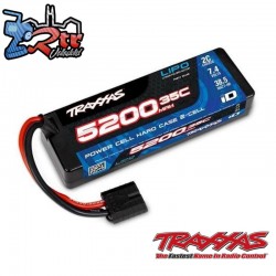 Batería de LiPo de 2 celdas, 7,4 V, 5200 mAh y 35 C Traxxas