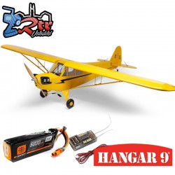 Avion Hangar 9 J-3 Cub 10cc PNP 82.5" incluida batería y cargador