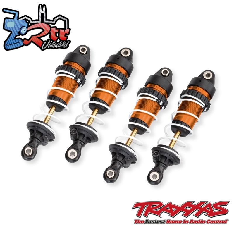 Amortiguadores GTR de aluminio Traxxas Naranja TRA10765-ORNG
