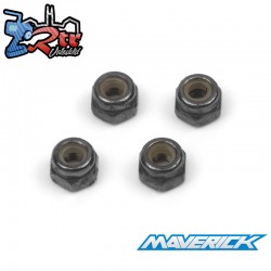 Flanged Lock Nut M2.5 (4pcs)