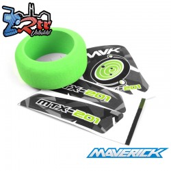 MTX201 Transmitter Wheel Foam & Decals (Green)
