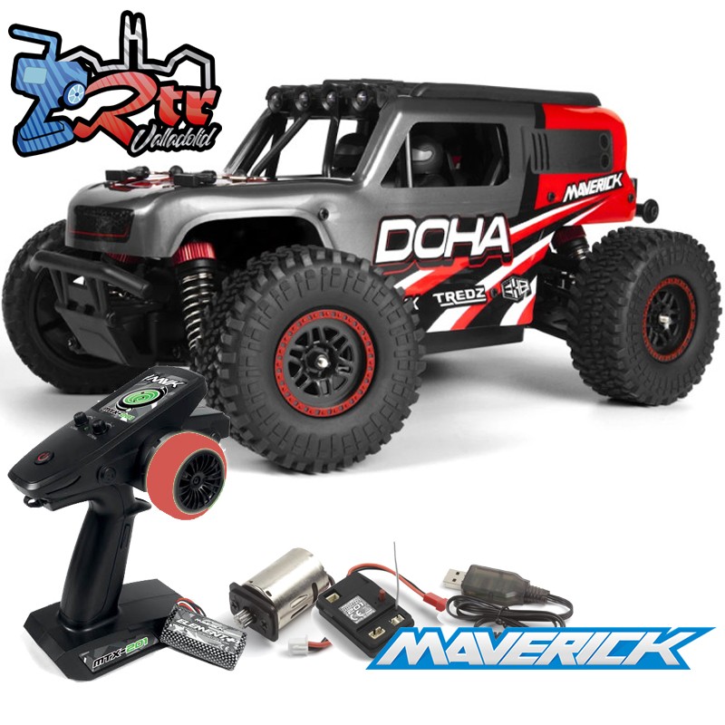 Maverick RC Maverick Doha 1-20 4WD Electric Truck - Red