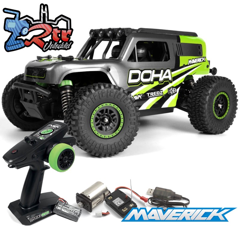 Maverick RC Maverick Doha 1-20 4WD Electric Truck - Green