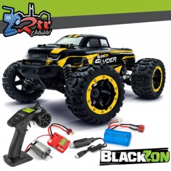 BLACKZON Slyder MT 1-16 4WD Electric Monster Truck - Yellow