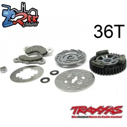 Corona 36T, embraje y discos de freno Traxxas Slayer