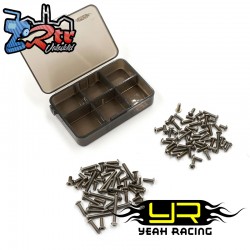 Juego de tornillos de titanio para Tamiya XV-02 Yeah Racing