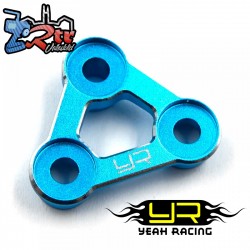 Soporte de poste de dirección de aluminio para Tamiya XV-02 Yeah Racing