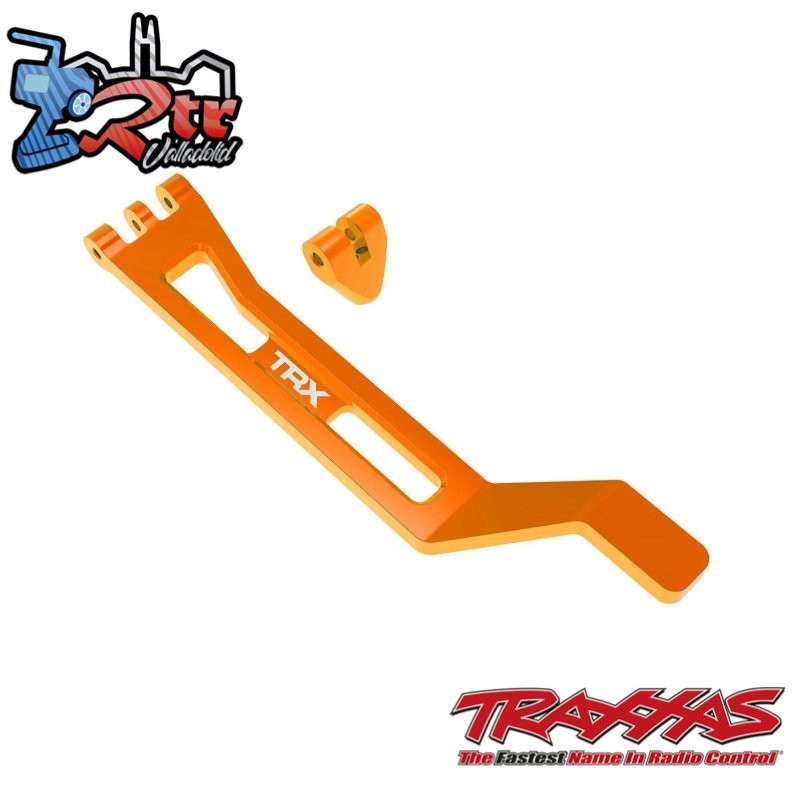 Sujeción de batería de aluminio Naranja Mini Maxx® Traxxas TRA10726-ORNG