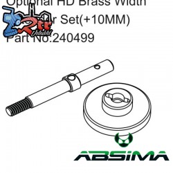 Optional HD Brass Width Extender Set 1.5mm Pin ( +10MM )