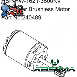 HBP-HW-1621-3500KV Outrunner Brushless Motor