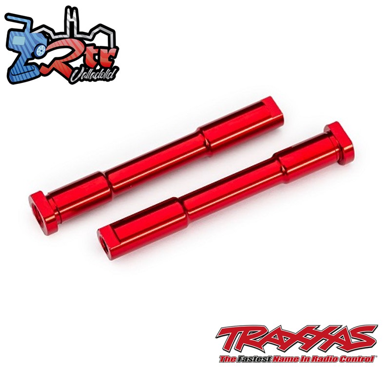 Postes de palanca acodada dirección aluminio red Traxxas TRA9525-RED