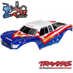 Carrocería, Bigfoot réplica con licencia oficial 4X4® roja, blanca y azul TRA3676