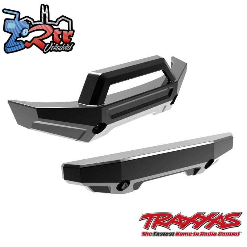 Parachoques delantero y trasero negro Mini Maxx Traxxas TRA10735-BLKCR