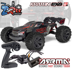 ARRMA Kraton EXB V2 1/8 BLX Brushless 4Wd RTR Bash Extreme RTR negro