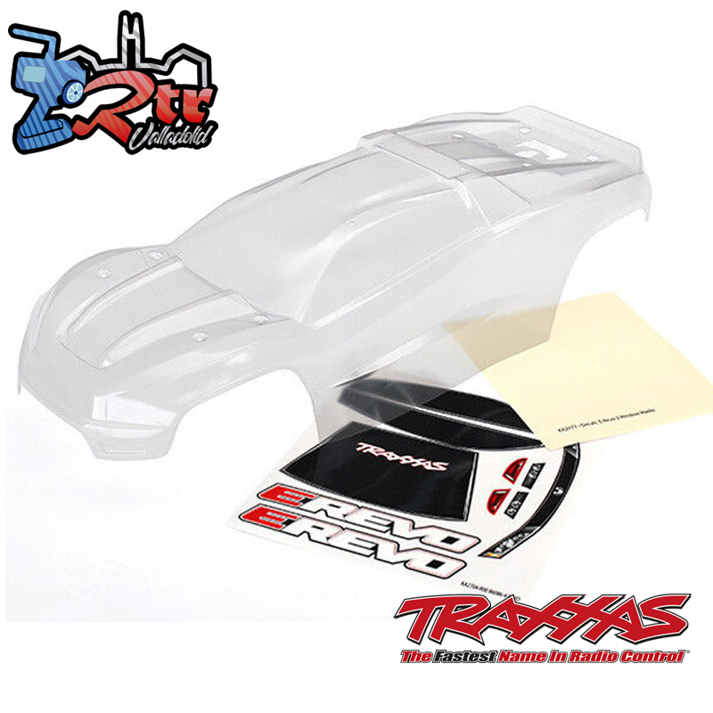 Carrocería TRAXXAS transparente E-revo Vxl 2.0 TRA8611