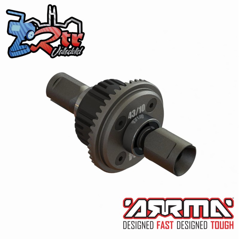 Juego de diferencial delantero/trasero GP4 5 mm 29 mm Diferencial abierto 80K Arrma ARA311199