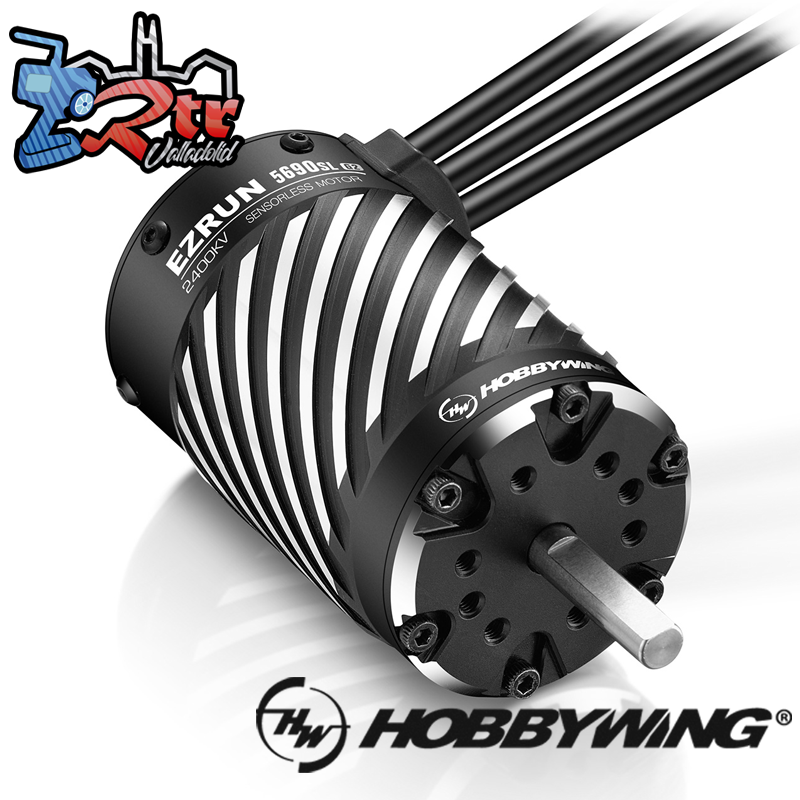 Motor Hobbywing Ezrun 5690SD G2 2400kV 4pol, 8mm brushless para 1/6