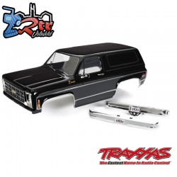 Carrocería TRAXXAS Chevrolet Blazer 1979 Negra Montaje sin clip Traxxas TRA8126-BLK