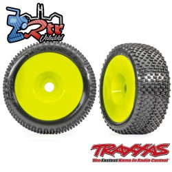 Neumáticos y ruedas ensamblados pegados Response Pro de 3.0" Amarillo TRA9074-YLW