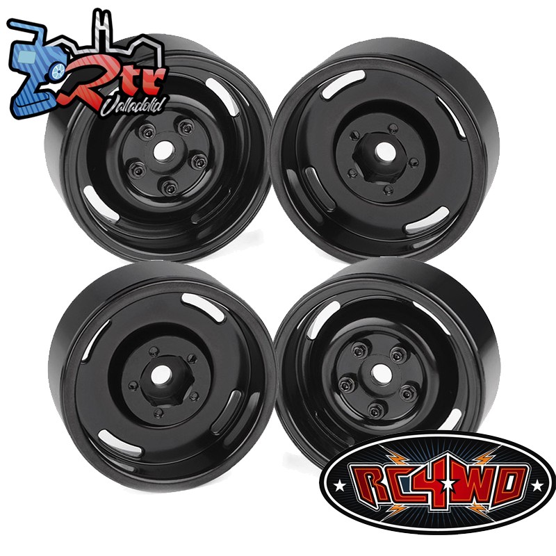 lantas Rc4wd 1.9 acero estampado Landies Vintage 1.9 Negra Z-W0136