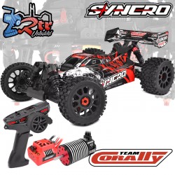 Team Corally Buggy Syncro-2Wd 1/8 Eléctrico 3-4S RTR Rojo